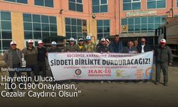 Bayburt HAK-İŞ'ten Kadına Yönelik Şiddete Karşı Öneriler
