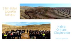 Bayburt Emniyeti'nden "Hatıra Ormanı"na 3 Bin Fidan!