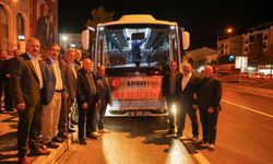 Bayburtlu Muhtarlar Ecdadın İzinde: Çanakkale'ye Uğurlandılar