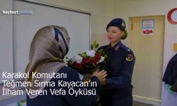 Teğmen Firdevs Sırma Kayacan’dan İlham Veren Vefa Öyküsü