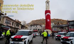 Bayburt'ta Hayırseverler Desteğiyle Emniyet ve Jandarmaya 34 Yeni Araç!