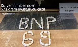 Bayburt’ta Film Sahnesi Gibi Operasyon: Midesinden Yarım Kilo Uyuşturucu Çıktı!