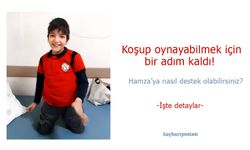 Bayburtlu Hamza, koşup oynayabilmek için destek bekliyor