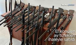 Bayburt’ta El Konulan Av Tüfekleri İhale Yoluyla Satıldı