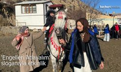 Bayburt'ta 'Engelleri Atlayalım' Sloganıyla Anlamlı Etkinlik