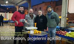 Başkan Adayı Burak Keskin projelerini açıkladı, destek istedi