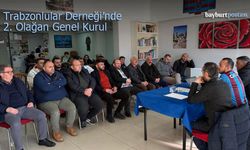 Bayburt Trabzonlular Derneği’nde Osman Birinci Güven Tazeledi