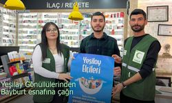 Gönüllülerden Bayburt Esnafına Çağrı: "Yeşilay Elçisi Olun"