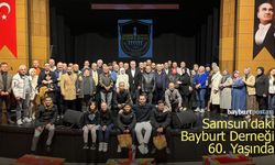 Samsun Bayburt Kültür ve Yardım Derneği 60 Yaşını Kutladı