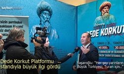 Dede Korkut Platformu standıyla büyük ilgi gördü