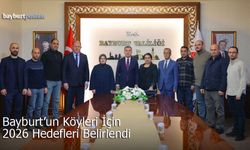 Bayburt'ta 2026 Yılı Kırsal Kalkınma Projeleri Masaya Yatırıldı
