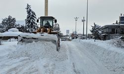 Aydıntepe ve Demirözü'nde kar temizliği