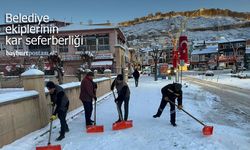 Bayburt Belediyesi’nden Kesintisiz Kar Mücadelesi