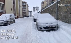 Bayburt’a Kritik Uyarı: Kar Yağışı, Buzlanma ve Çığ Riski Bir Arada!