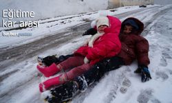 Bayburt’ta eğitime kar arası!