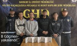 Bayburt'ta Göçmen Kaçakçılığına Darbe: 8 Düzensiz Göçmen Yakalandı