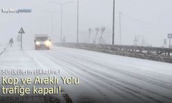 Kar Esareti: Kop Dağı ve Araklı Yolu Geçit Vermiyor!