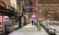 Meteoroloji Uyardı: Bayburt’ta Kar Gidiyor, -20 Derece Soğuk Geliyor!