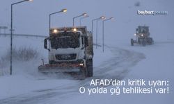 AFAD Uyardı: Araklı Yolunda Geçişlere Dikkat!