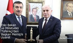 Milletvekili Bülent Tüfenkci’den Başkan Mete Memiş'e ziyaret