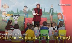 Bayburt'ta Masal Tadında Buluşma: Çocuklar 'Avucumdaki Tırtıl' ile Tanıştı