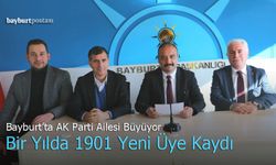 AK Parti Bayburt Teşkilatından Üye Rekoru: Türkiye Genelinde 4. Sıraya Yükseldi