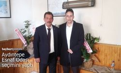 Aydıntepe Esnaf ve Sanatkarlar Odası seçimini yaptı