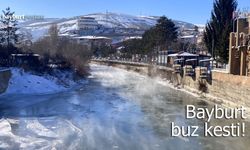 Bayburt Buz Kesti: Termometreler Eksi 27’yi Gördü!