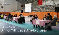 Bayburt İl Birincisi Milli İrade Anadolu Lisesi