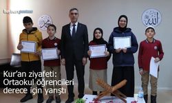 Bayburt’ta Kur’an Ziyafeti: Ortaokul Öğrencileri Derece İçin Yarıştı