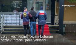 20 Yıl Kesinleşmiş Cezası Bulunan Cezaevi Firarisi Bayburt’ta Yakalandı!
