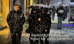 Meteoroloji'den Bayburt İçin "Turuncu" Alarm: Yoğun Kar Yağışı Bekleniyor