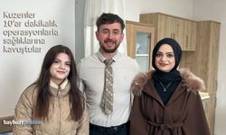 Bayburt'ta kuzenler başarılı operasyonlarla sağlıklarına kavuştular