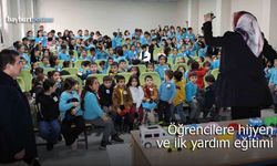 Bayburtlu Öğrencilere Hijyen ve İlk Yardım Eğitimi Seferberliği