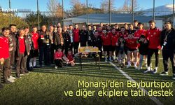 Bayburtspor’un Yeni Taraftar Grubu Monarşi’den Takımlara Moral Ziyareti