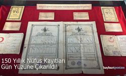 Bayburt İl Nüfus ve Vatandaşlık Müdürlüğü’nden Tarihi Sergi: 150 Yıllık Arşiv Açıldı