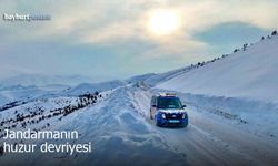 Bayburt’ta Jandarma Ekiplerinden "Huzur" Devriyesi