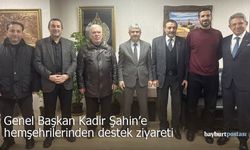 Genel Başkan Kadir Şahin’e Hemşehrilerinden Destek Ziyareti