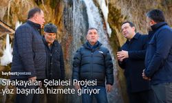 Sırakayalar Şelalesi Projesi Yaz Başında Hizmete Giriyor