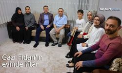 Bayburt Valisi Mustafa Eldivan, Gazi Ailesiyle İftarda Buluştu