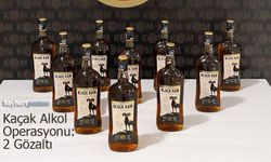Bayburt’ta Kaçak Alkol Operasyonu: 2 Gözaltı