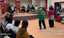 Bayburt Engelsiz Yaşam Merkezi'nde Türkü Ziyafeti