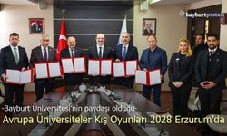Avrupa Üniversiteler Kış Oyunları 2028 Erzurum'da yapılacak