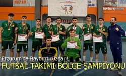 Bayburt Anadolu İmam Hatip Lisesi Futsal’da Bölge Şampiyonu