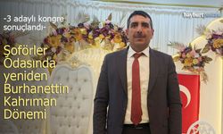 Bayburt Şoförler Odası'nda yeniden Burhanettin Kahrıman Dönemi