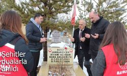 Bayburt’ta Şehitler Bayram Öncesi Dualarla Anıldı