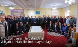 Geleneksel Bayramlaşmanın Adresi Velişaban Mahalle Odası Oldu