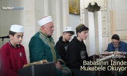 Yakutiye Cami'de Manevi Buluşma: Babasının İzinde Mukabele Okuyor