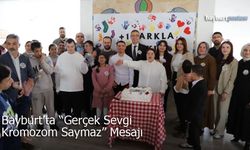 Bayburt'ta "Gerçek Sevgi Kromozom Saymaz" Mesajı