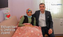 Ev Ekonomisine Katkı Sağlayan Kübra Bildi’ye Vali Mustafa Eldivan'dan Ziyaret